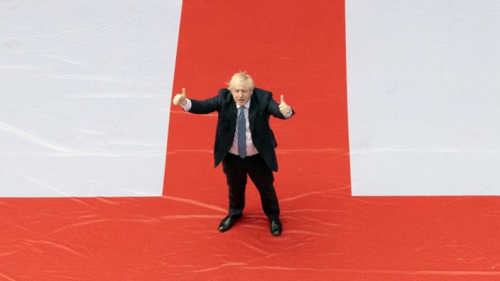 Doku "Wer ist Boris Johnson?": Die Arte-Dokumentation macht aus dem britischen Premier eine Art "Boris Almighty".