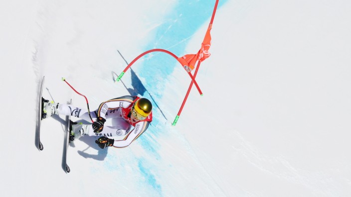 Ski Alpin bei Olympia: Die große Überraschung bleibt (noch) aus: Simon Jocher wird bei seiner Olympia-Premiere 13. im Super-G.