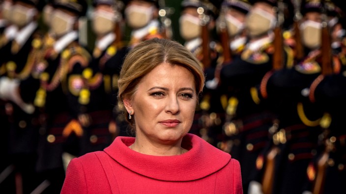 Profil: Vorbild und Hoffnungsträgerin der ganzen Region: die frühere Anwältin und Bürgerrechtlerin Zuzana Čaputová, seit 2019 Präsidentin der Slowakei.
