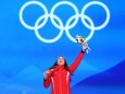 Medal Ceremony - Beijing 2022 Winter Olympics Day 4