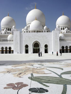 Abu Dhabi Moschee, AFP