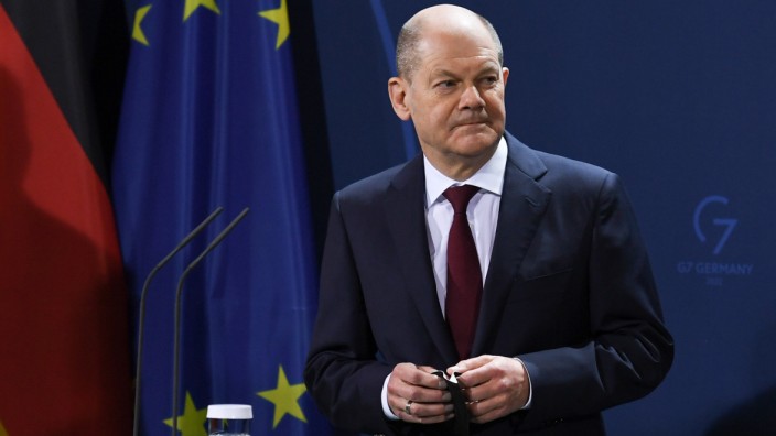 Ukraine-Konflikt: Er nehme die Sorgen der baltischen Länder "sehr ernst", sagte Bundeskanzler Olaf Scholz nach dem Treffen mit deren Staats- und Regierungschefs.