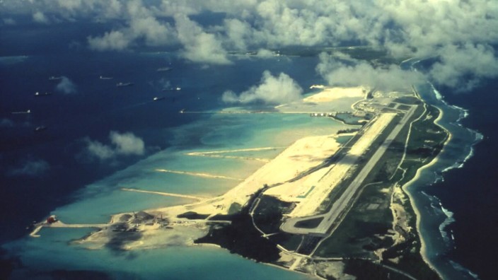 Geostrategie: Die Militärbasis Diego Garcia ist der einzige maßgebliche US-Posten im Indischen Ozean.