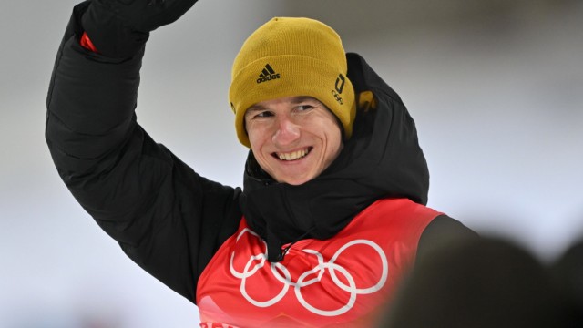 Ski jumper Karl Geiger at the Olympics: In the end, Karl Geiger got along with the Beijing hills.  Anything is possible again in the team competition on Monday.