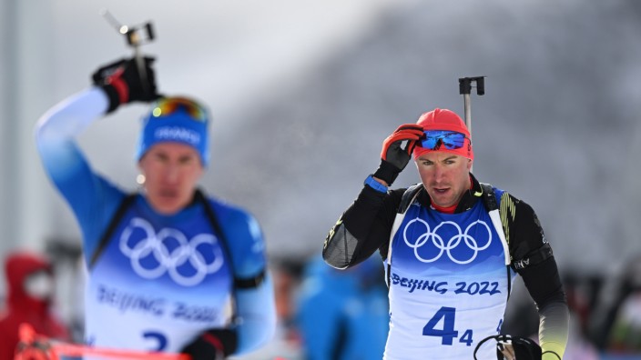 Biathlon-Staffel bei Olympia 2022: Schlussläufer Philipp Nawrath