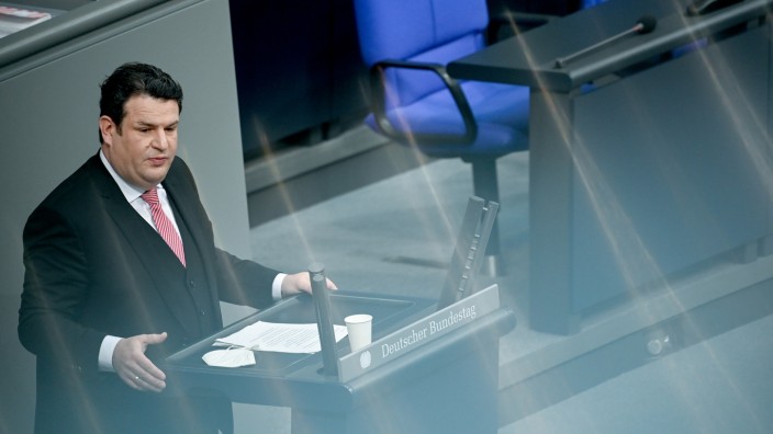 Höherer Mindestlohn: Musste seine Pläne nach dem Einspruch der FDP stutzen: Hubertus Heil (SPD)