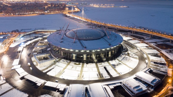 Champions League: Das Stadion in St. Petersburg