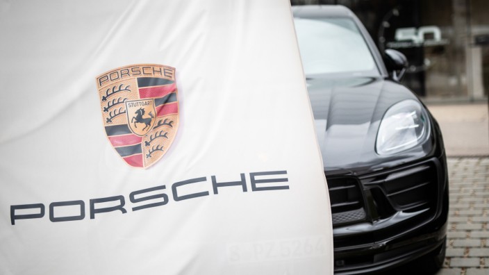 Dax-Unternehmen: Machte 2022 auch Rekordprofite: der Sportwagenbauer Porsche.