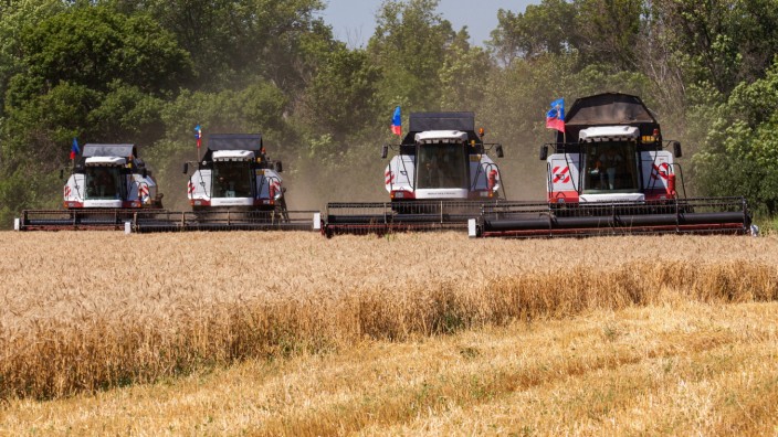 Konsequenzen des Krieges: Die Ukraine ist einer der großen Weizenexporteure in Europa.