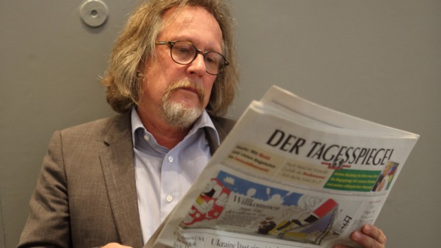 Rückzug von Harald Martenstein: Von nun an nur noch Leser: Harald Martenstein und "Der Tagesspiegel".