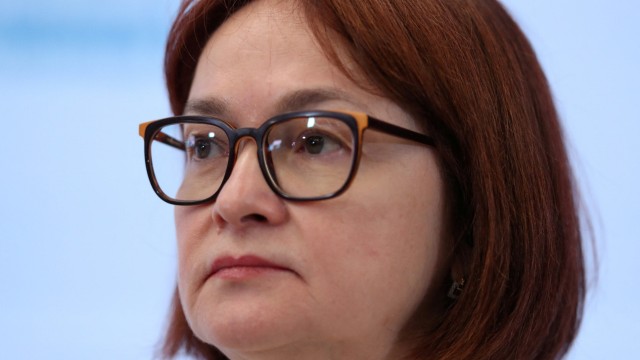 Sanktionen: Das Magazin Forbes setzte sie gar auf die Liste der einflussreichsten Frauen der Welt: die russische Notenbankchefin Elvira Nabiullina.