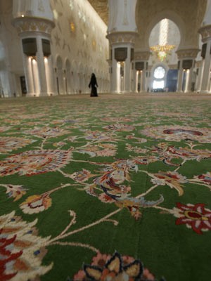 Abu Dhabi Moschee, AFP