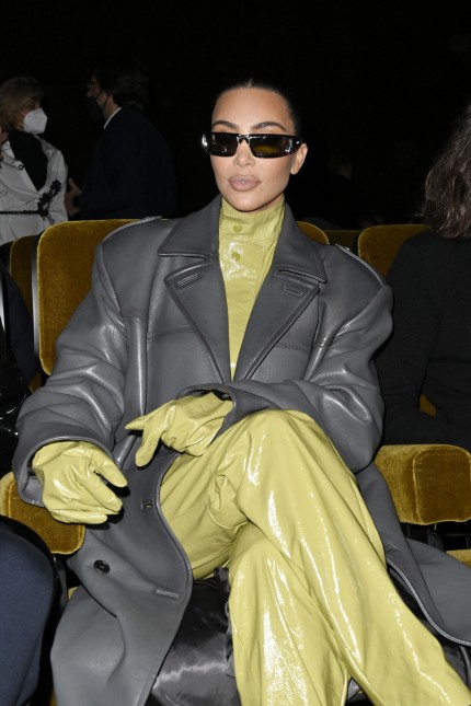Fashion Week Mailand: Back in town: Kim Kardashian in einer "Boilersuit" aus Pradas Herrenkollektion.