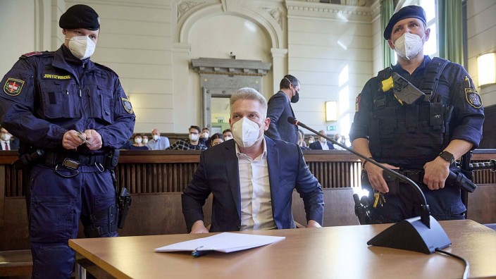 Österreich: Julian Hessenthaler im Februar am Landesgericht St. Pölten in Niederösterreich, seine Verteidigung spricht von einem politischen Prozess.