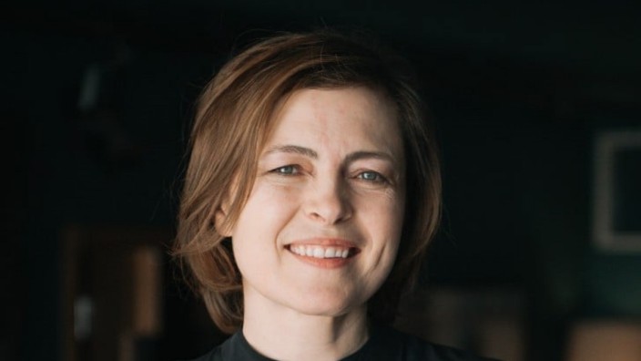 Krieg in der Ukraine: Elena Kovalskaya, künstlerische Leiterin des Meyerhold-Theaterzentrums in Moskau.