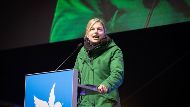Demo auf dem Königsplatz: Grünen-Fraktionschefin Katharina Schulze.