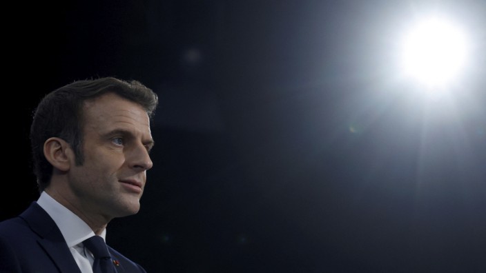 Frankreich: "Noch nicht alles geschafft": Frankreichs Präsident Emmanuel Macron will eine zweite Amtszeit.