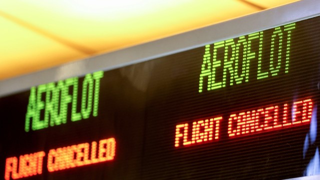 Gestrichene Aeroflot-Flüge in Los Angeles