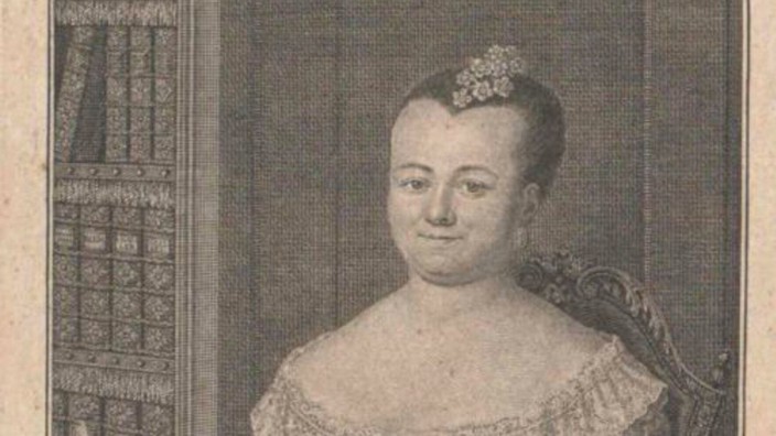 Johanne Charlotte Unzer: "Versuch in Scherzgedichten": Die "gecrönte" Dichterin Johanne Charlotte Unzer, geboren 1725.