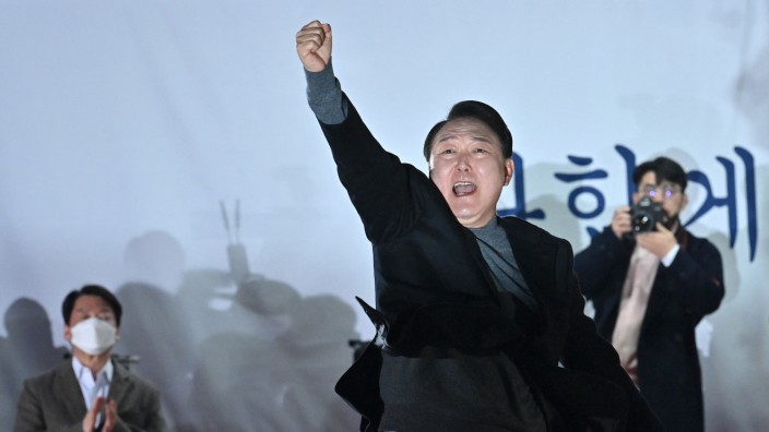 Drogenkriminalität: Yoon Suk-yeol von der "People Power Party".