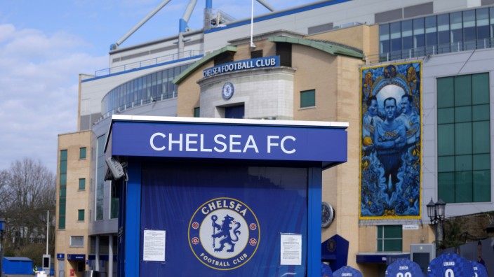 FC Chelsea: Zukunft ungewiss: Die Stamford Bridge, das Stadion des FC Chelsea.