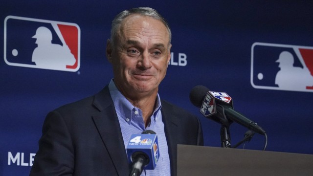 Baseball Collective Bargaining Agreement: Announcement of New Agreements: MLB Commissioner Rob Manfred.