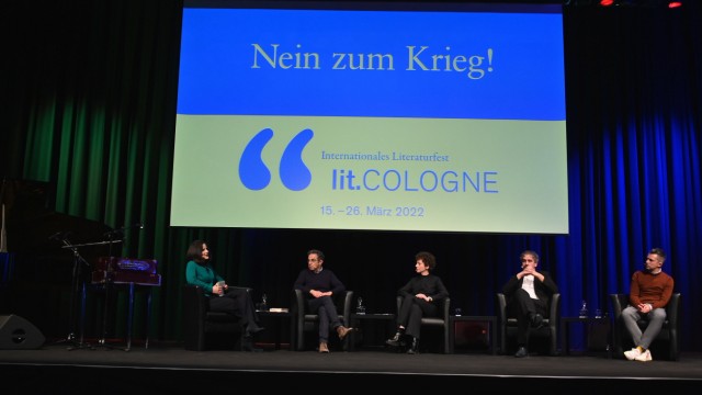 Solidarität unter Literaten für die Ukraine: Nein zum Krieg? Der Soli-Abend in Köln.