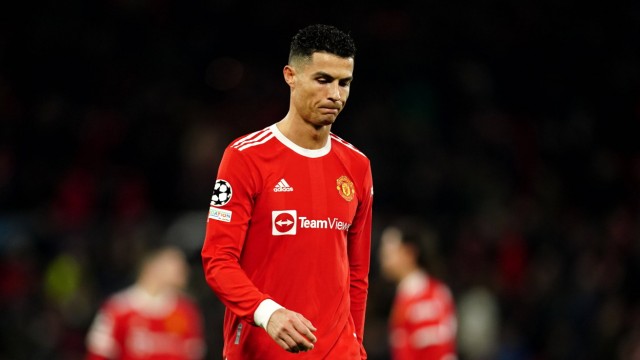 Manchester in the Champions League: Seltenes Spiel ohne Torschuss: Cristiano Ronaldo.