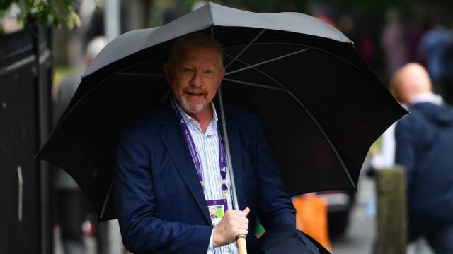 Insolvenzverfahren gegen Boris Becker: Boris Becker arbeitet seit 20 Jahren als Wimbledon-Kommentator für die BBC. Hier ein Foto vom Turnier im vergangenen Jahr.