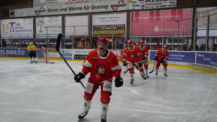 Eishockey: Florian Engel traf beim 6:2 am Sonntag beim TEV Miesbach doppelt.