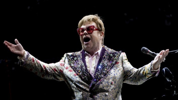 Leute: Elton John im Januar bei einem Konzert in New Orleans.