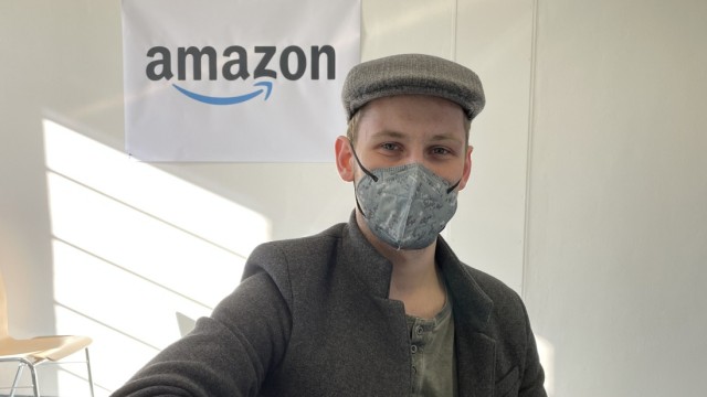 Oberfranken: Martin Löhnert, 22, fängt im Mai bei Amazon an, zuvor arbeitete er im Callcenter.