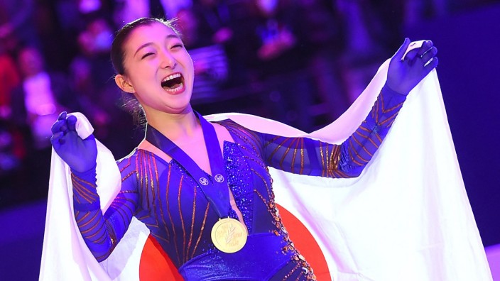 Eiskunstlauf: Kaori Sakamoto aus Japan kürt sich mit sieben Dreifachsprüngen zur Kufenkönigin.