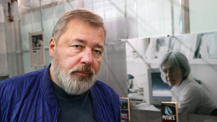 Dmitrij Muratow: Dmitrij Muratow, 61, Journalist und Friedensnobelpreisträger.