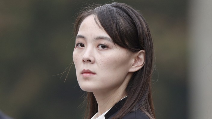 Koreakonflikt: Zuständig für die harten Worte: Kim Yo-jong, die Schwester von Nordkoreas Machthaber Kim Jong-un.