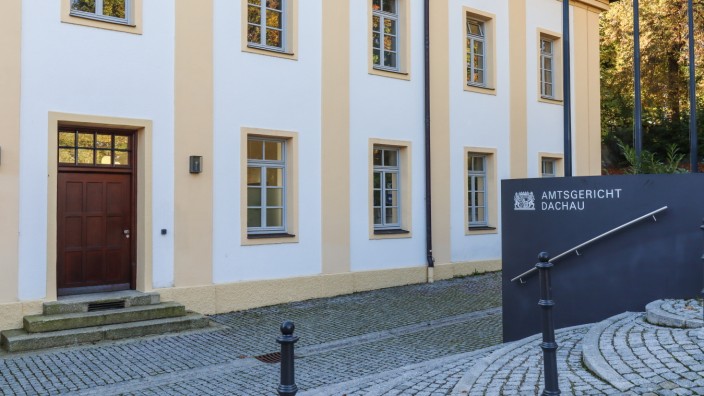 Amtsgericht Dachau: Der Fall wurde vor dem Dachauer Amtsgericht verhandelt.