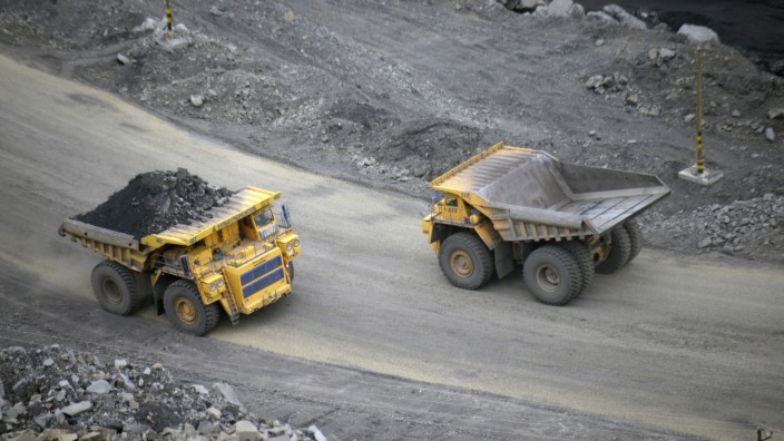 Neue Sanktionen: Tagebau in Kemerowo im Westen Sibiriens: Die EU will nun auf Kohlelieferungen aus Russland verzichten.