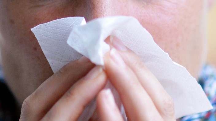 Gesundheit: Eine laufende Nase ist meistens nur das kleinste Problem einer Influenza-Infektion.