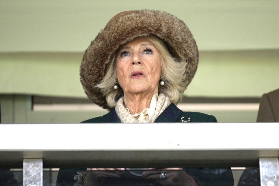 Britain's Camilla, Duchess of Cornwall, visits Aintree Racecourse for Grand National 2022