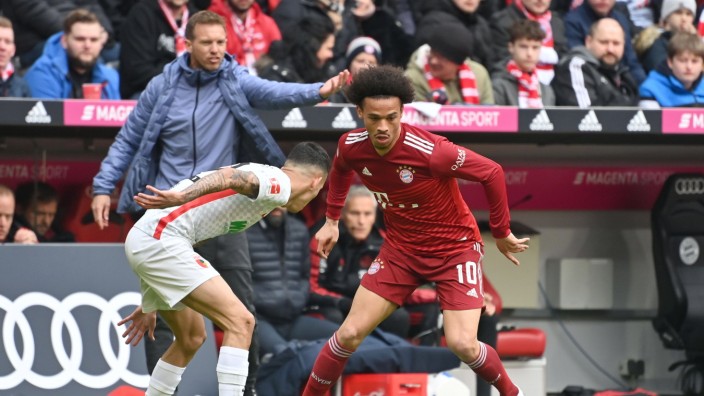 FC Bayern: "Ich mag den Typ unheimlich gerne": Trainer Julian Nagelsmann über Leroy Sané.