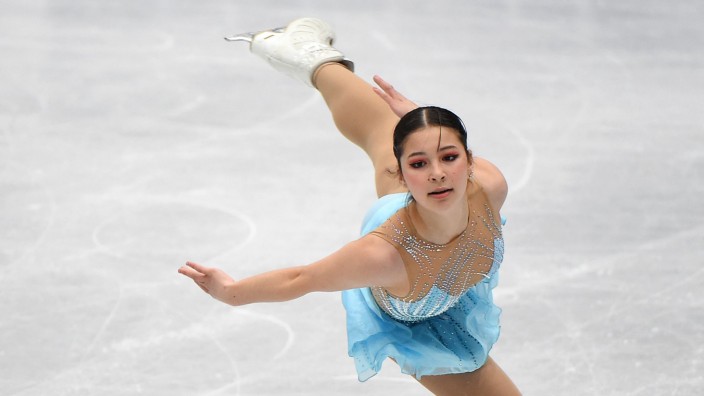 Eiskunstlauf: Der letzte Tanz: Alysa Lius Kür zu Tschaikowskys Violinkonzert wurde im März mit WM-Bronze dekoriert.
