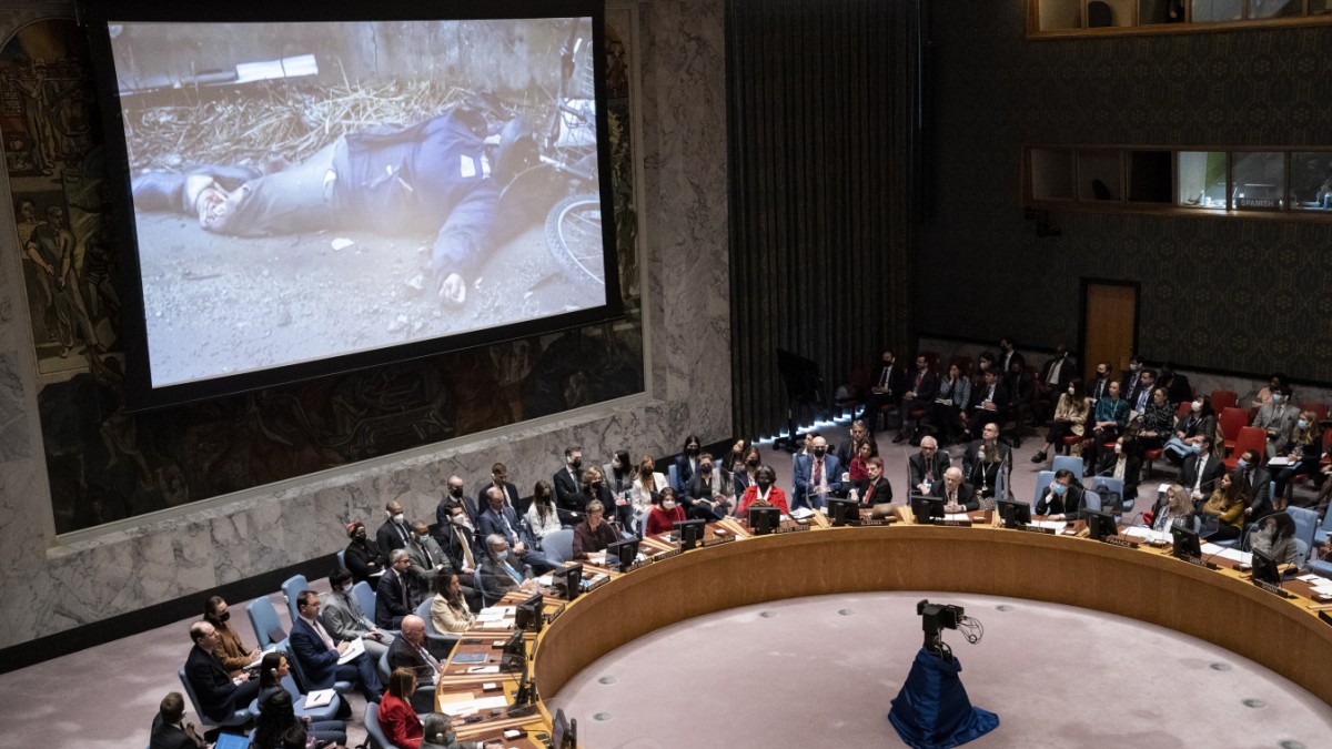 Ambasador Rosji przy ONZ zaprzecza wszystkim zbrodniom – politycznym