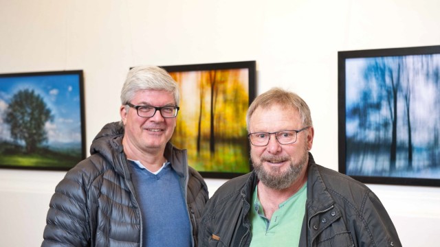 Culture in the circle: Not just photography friends: Gilbert Pinggera (left) and Sebastian Kugler.
