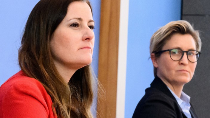 Krise bei der Linkspartei: Janine Wissler (links) und Susanne Hennig-Wellsow.