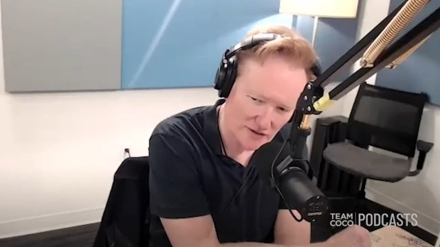 Favorite of the Week: Just give him a microphone and a watch: Conan O'Brien, now a podcast