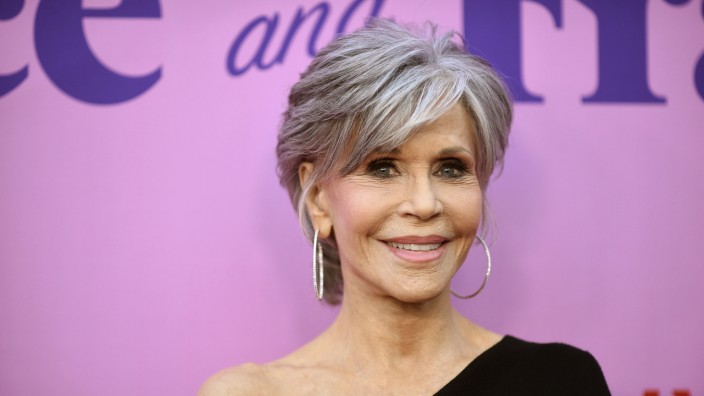 Leute: Jane Fonda bei einer Premierenfeier in Los Angeles im Februar 2022.