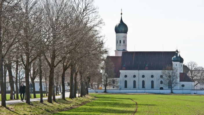 Ausflugstipps: Die Barockkirche Sankt Ottilie in Möschenfeld.