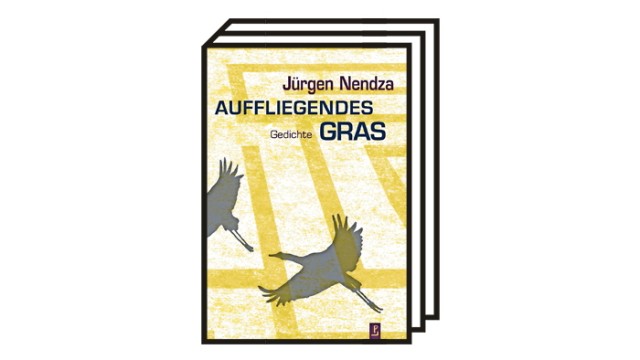 Jürgen Nendza: "Auffliegendes Gras": Jürgen Nendza: Auffliegendes Gras. Gedichte. Verlag Poetenladen, Leipzig 2022. 72 Seiten, 19 Euro.