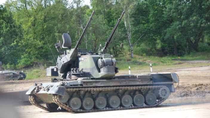 Waffen für die Ukraine: Die Bundeswehr hatte den Flugabwehrpanzer "Gepard" bis 2011 in Betrieb.