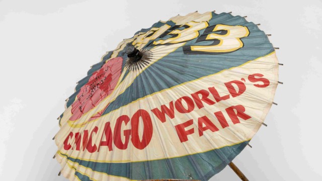 Neue Bayernausstellung: Souvenir von der Weltausstellung in Chicago 1933.